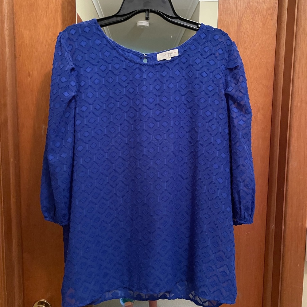 Umgee Cobalt Blue Blouse
